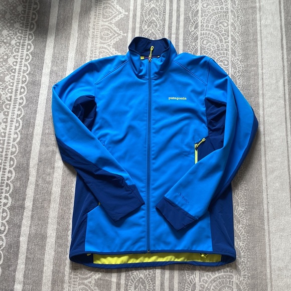 Patagonia Adze Hybrid Jacket in Andes Blue - Picture 2 of 12